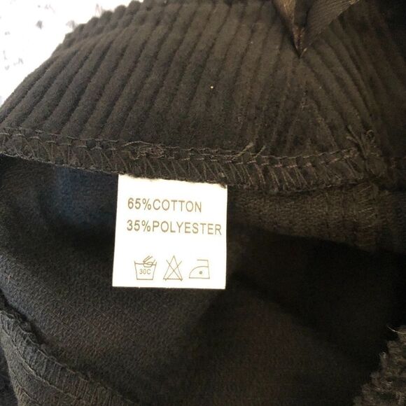 LF BLACK Corduroy Mini Skirt by One Way - Picture 4 of 4